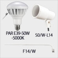 PAR E39-50W-5000K + S0/W-L14 + F14/W || LED���׎������ॻ�å� Signflux + ����ŵ��ڲ����������LED����:�Х饹�ȥ쥹������500W���� ����120������(5000K) E39�����+��S���������ץۥ����+�ڿ���L��������(980��1480mm)�ۡ�����ԲĎ�ľ���Τߡ�[sf+nd]