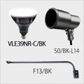 VLE39NR-C/BK + S0/BK-L14 + F13/BK || LED������饤�ȥ��å�(�֥�å�) �˥å���ϡ��ɥ�����+����ŵ���LED���ס��Х饹�ȥ쥹������300W���� E39���� ����40����(5700��)��+��E39�����ѥۥ����+��L��������(965mm)�ۡ�����ԲĎ�ľ���Τߡ�[ud+nd]