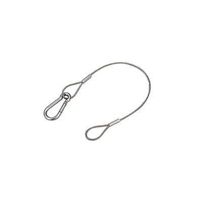 WIRE-L400-P3 || オプション部材 投光器用落下防止ワイヤー(耐塩形
