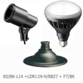 K0/BK-L14 + LDR11N-H/B850A + F7/BK || �ھ���������LED����糧�åȡ� ����ŵ���K�����ץۥ�� ������1800mm��+��LEDioc LED�������� �����160W��Ʊ�� ����(5000K)��+�ڥե�� �⤵25mm�� E26���� ���ο�(����)[nd/mw]