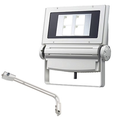 ECF1392N/SAN8/W + FA2/W1 || 【LED投光器セット】 岩崎電気(IWASAKI