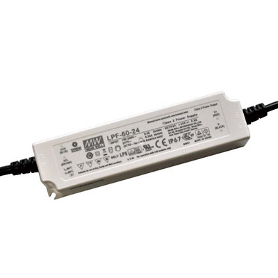 LPF-60-24 || AC-DCスイッチング電源 MEANWELL 【屋内・屋外兼用