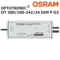 OT300/100-242/24 DIM P G3 || ŰŸ OSRAMڲ⎥ѡۡPWMĴб/Ű24V/300Wס Ű(AC100/200/242V) ʽŰ(Ű DC24V) (300W) W252H90.0D57.0mm (1830g) IP66/IP67 ѿĴ[br]