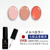安心の日本製 カラージェル イエベカラー LEDUV対応ジェル化粧品登録済