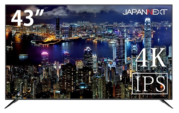 JAPANNEXT JN-IPS4300TUHD 4K 43インチ液晶ディスプレイ UHD PC 