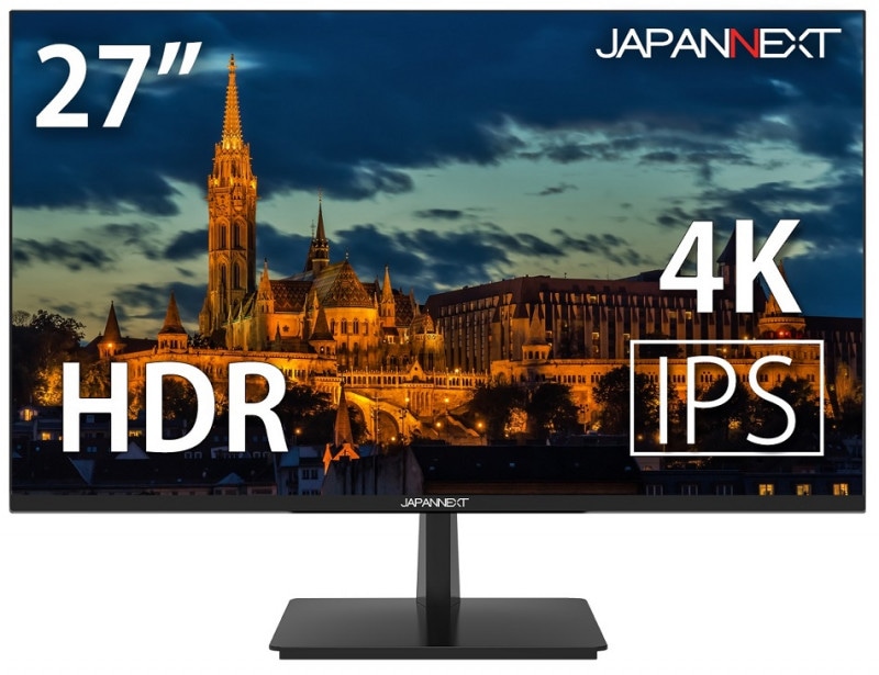 JAPANNEXT JN-IPS2704UHDR 4KHDR対応 27インチ液晶ディスプレイ Radeon 