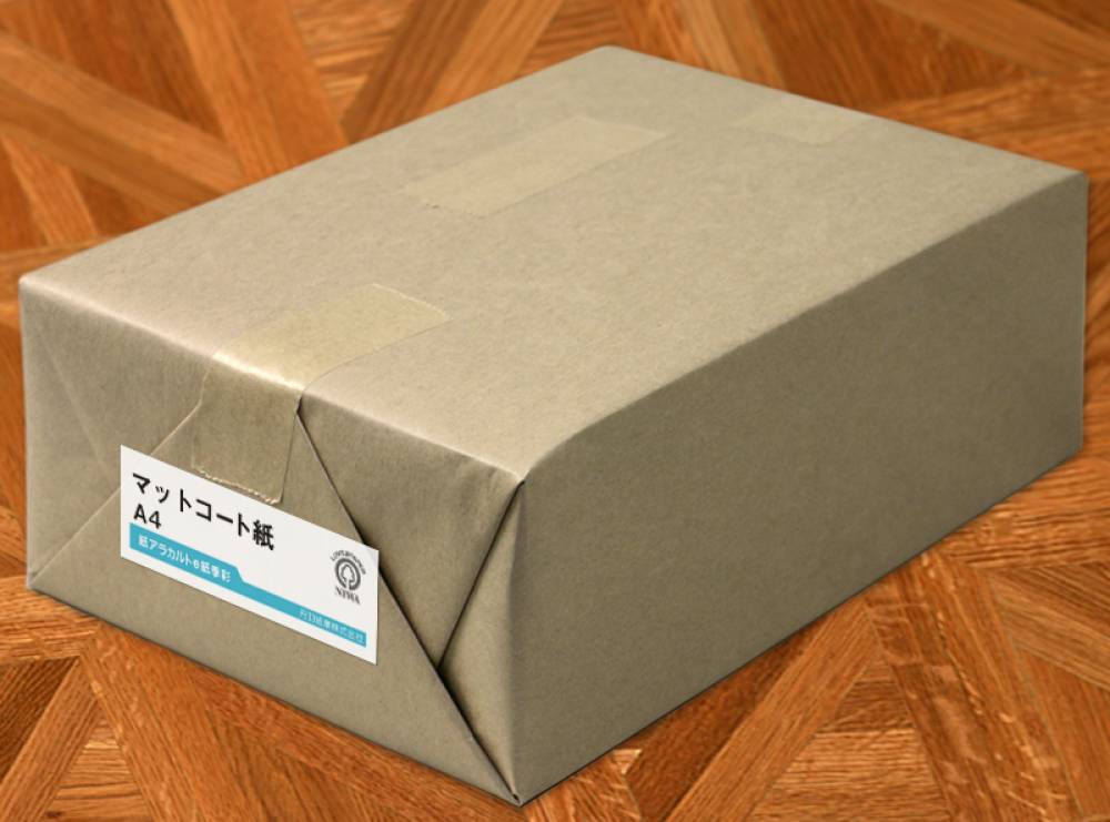 マットコート紙＜135kg＞ B4 1000枚 | 即日発送/送料無料 | サイズ変更