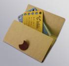 KAKURA 【名刺ケース】 “竹ボタン”／“革ボタン”|kakura|紙製品・雑貨販売