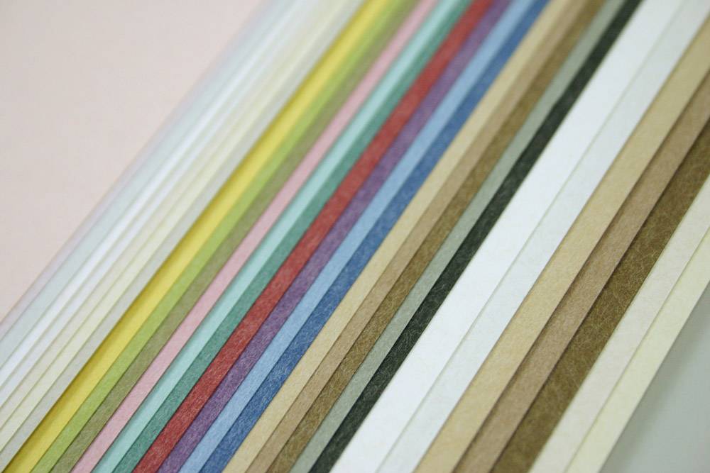 特殊紙サンプルセット 【里紙】＜100kg＞ A4サイズ 23枚入り ｜メール