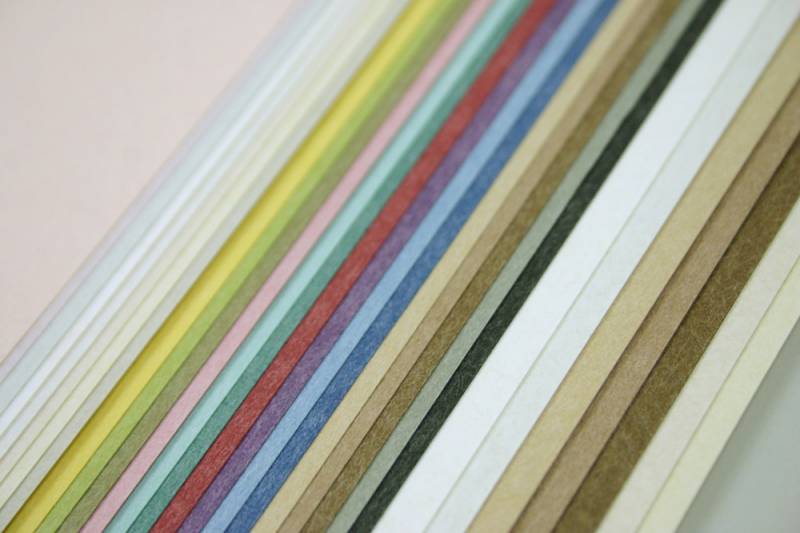 特殊紙サンプルセット 【里紙】＜100kg＞ A4サイズ 23枚入り ｜メール