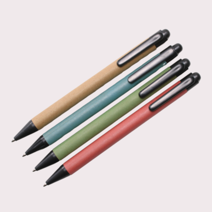 紙ペン　ノック式ボールペン　２本セット