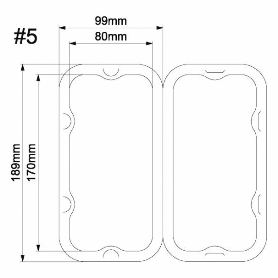 P-BOX No.5 100個／1箱 | P-BOX | カサクラ商店｜カサクラ商店【プロが