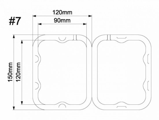 P-BOX No.7 50個/1箱