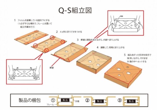 J1-BOX Ｑ-Ｓタイプ（１SET 20組入）※代引き不可/送料込み