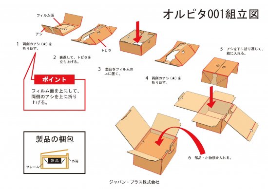 J1-BOX オルピタ001タイプ サンプルセット（１組）※全国一律送料込商品