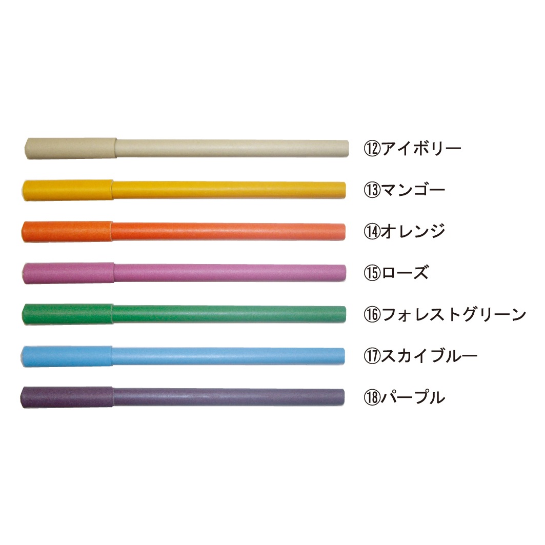 紙ペン　キャップ式ボールペン　２本セット