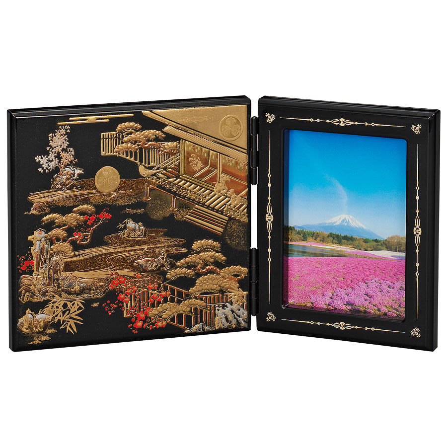 山中漆器 写真立て みやび パネルピクチャー | 写真立て | 伝統工芸品