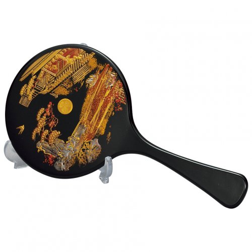 山中漆器 手鏡スタンド付 初音（B） | 手鏡 | 伝統工芸品・和風記念品