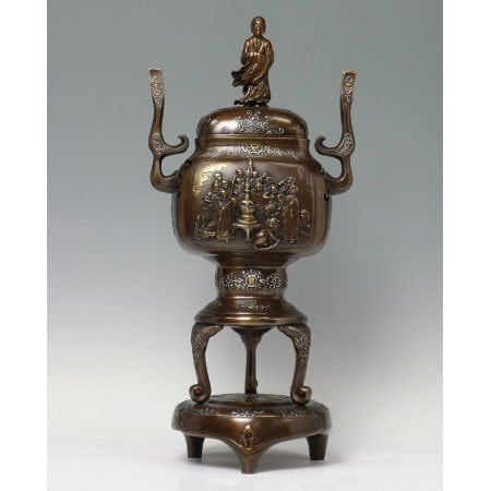 高岡銅器香炉 日本のお土産・伝統工芸品 通販｜ジャパンプライズ