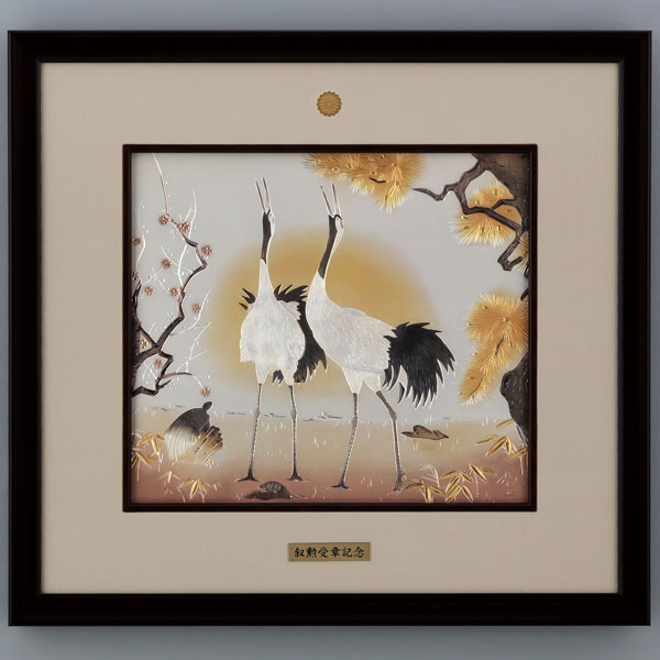 高岡銅器 叙勲記念品 雉子香炉 | 叙勲記念品 | 伝統工芸品・和風記念品