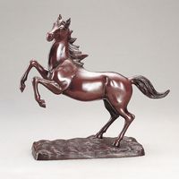 高岡銅器 台付飛馬