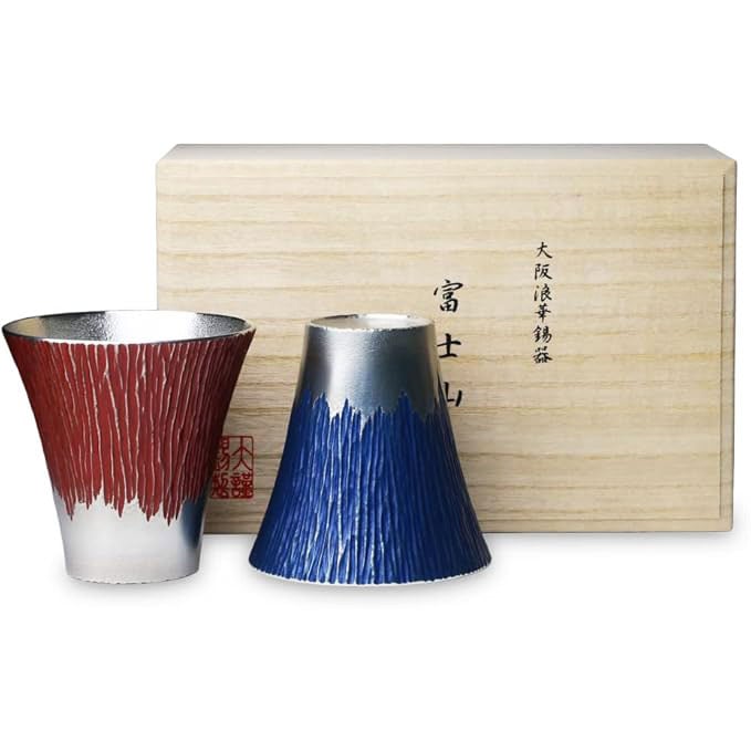 伝統工芸品 大阪浪華錫器 タンブラー六花（小）錫製 150ml テーブルウェア タンブラー 本錫タンブラー150ml 六花（りっ