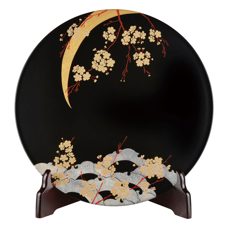 会津漆器 屏風 黒 11月屏風 紅葉 | 屏風 | 伝統工芸品・和風記念品