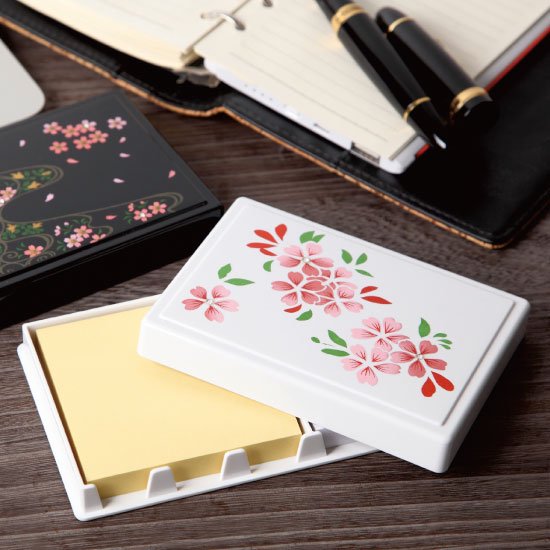 新品ケース有 おひさま 全13巻セット 紀州蒔絵 付箋ケース（雅 MIYABI） 浪裏 | 付箋ケース | 伝統工芸品