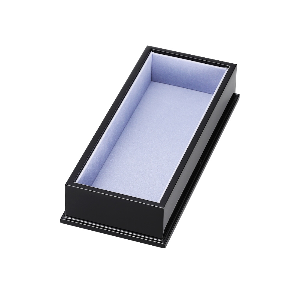 会津漆器 黒 ペンケース 東海道（内別珍貼） | 文庫 | 伝統工芸品