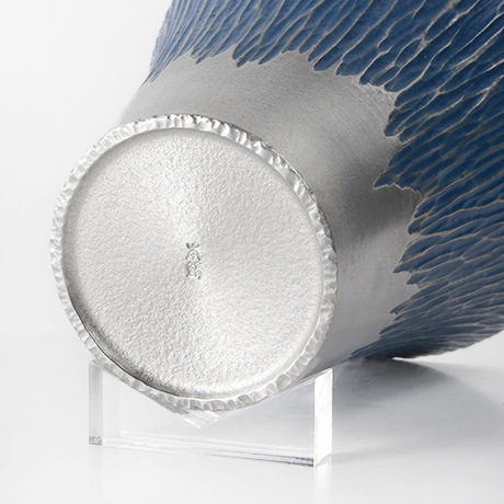 大阪錫器 タンブラー 富士山 中 青朱ペア | 富士山 | 伝統工芸品・和風