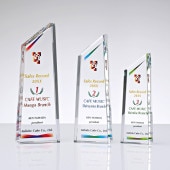 クリスタルトロフィー　JP-L92-01-光学ガラス製トロフィー