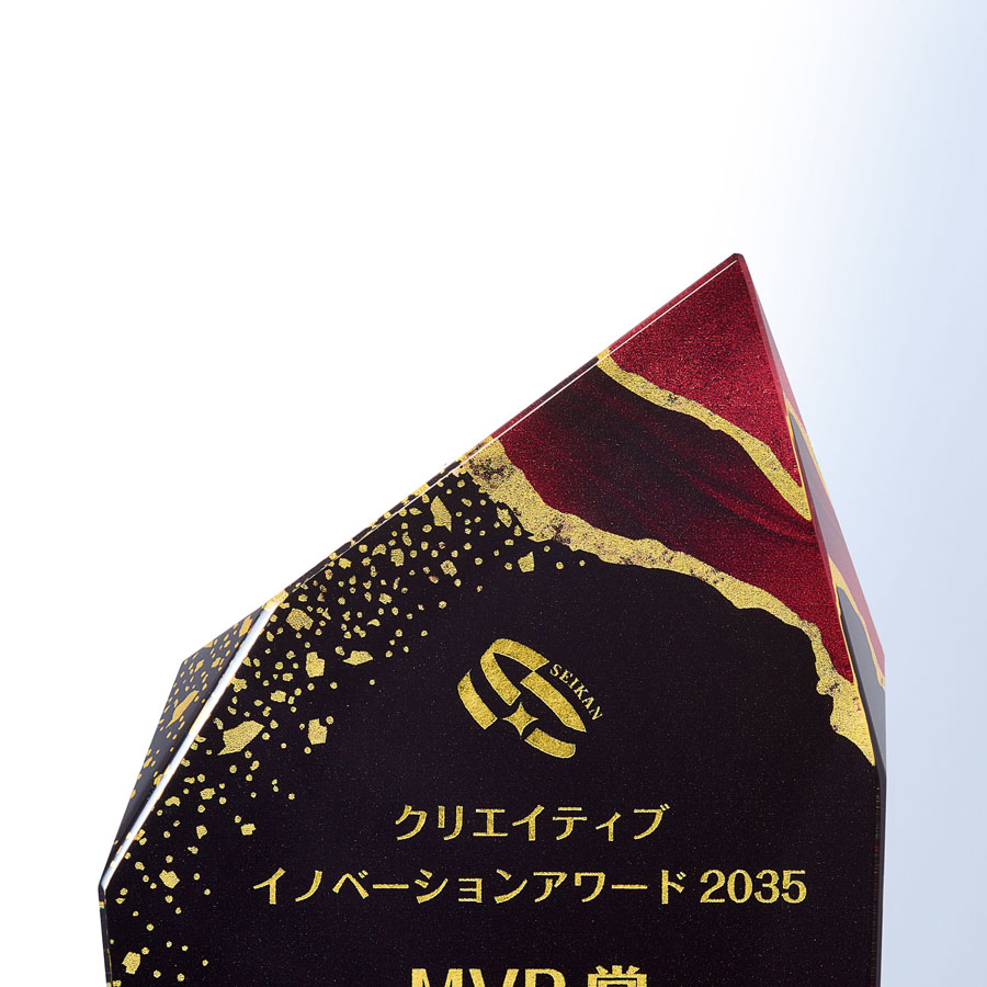 和風トロフィー JP-VOT.100-箔Build（ビルド）｜金箔・プラチナ箔・銅