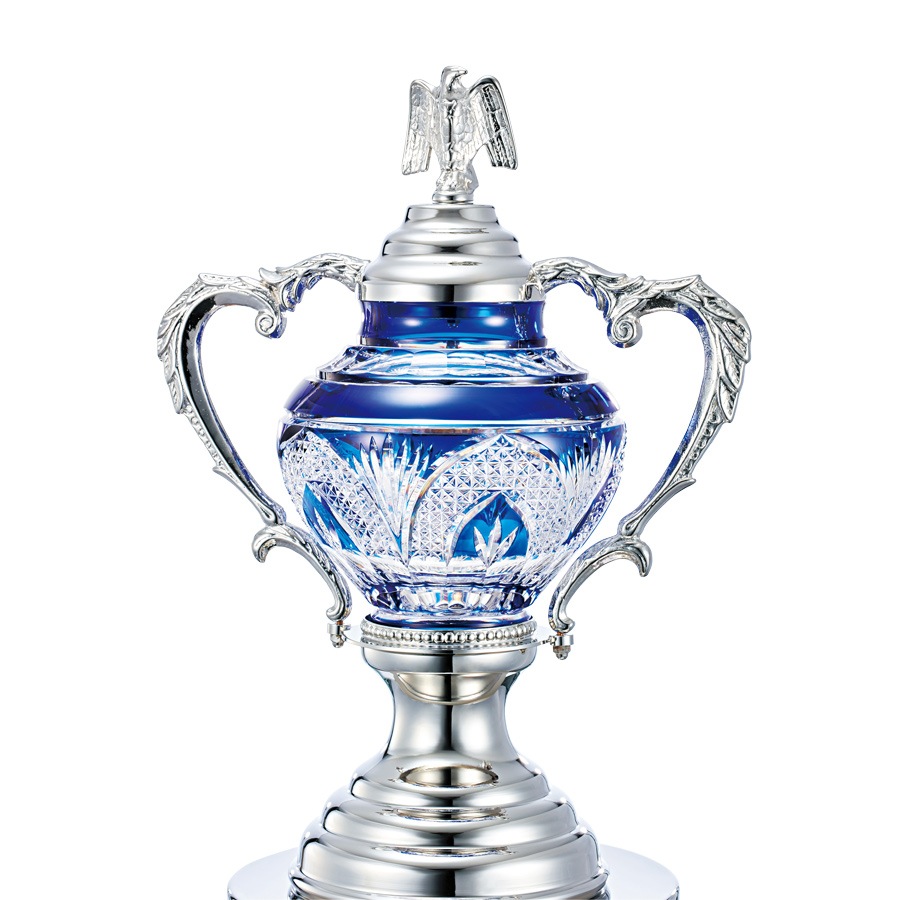 [11/18まで出品]925　クラウン　クリスタル　ドロップ　トップ クリスタルカップ JP-YC-4901 | クリスタルカップ | トロフィー・優勝