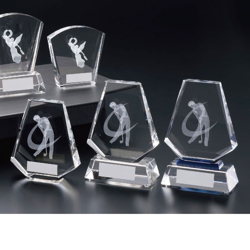 クリスタルトロフィー JP-CM-414 | ゴルフカップ | トロフィー・優勝