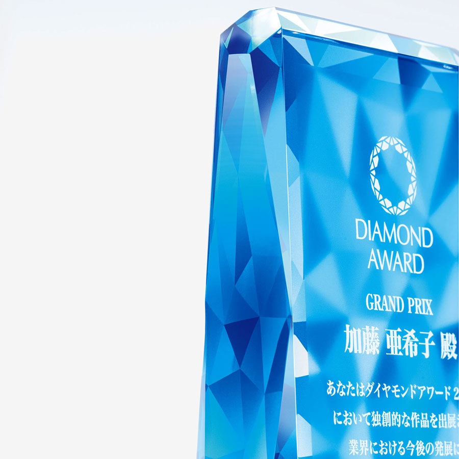 オリジナルデザインクリスタルトロフィー JP-SF.101-JEWEL（ジュエル