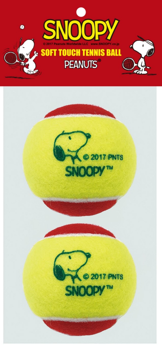 SNOOPY (スヌーピー） やわらかテニスボール STAGE3 2球入 SN-106