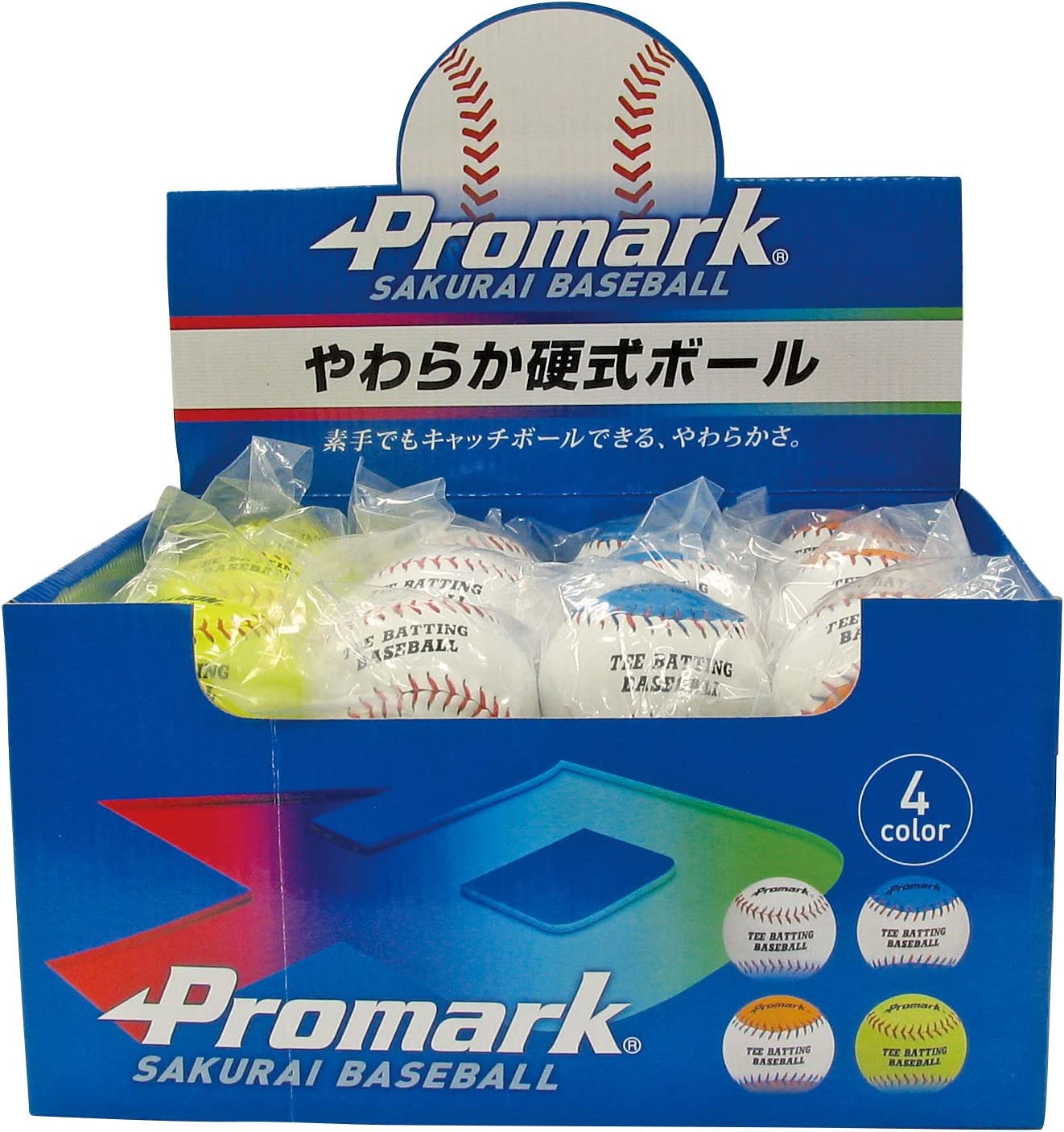 PROMARK (�ץ��ޡ���) ���餫�ż��ܡ��롡63mm��24�� LB-1324N