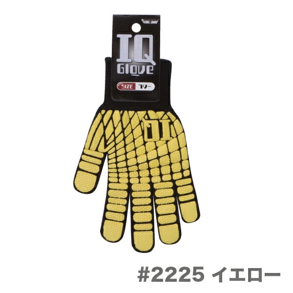 〈川西工業〉IQグローブ 1双入 #2225 イエロー
