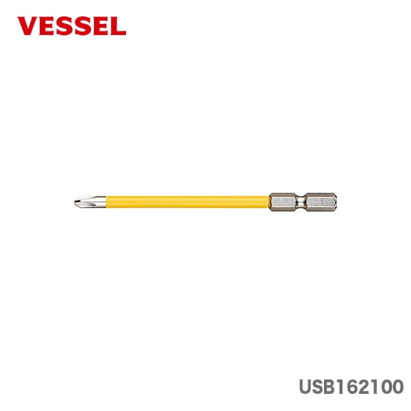 【オススメ】〈ベッセル〉電ドラボール220USB替えビット +2x100mm　USB162100