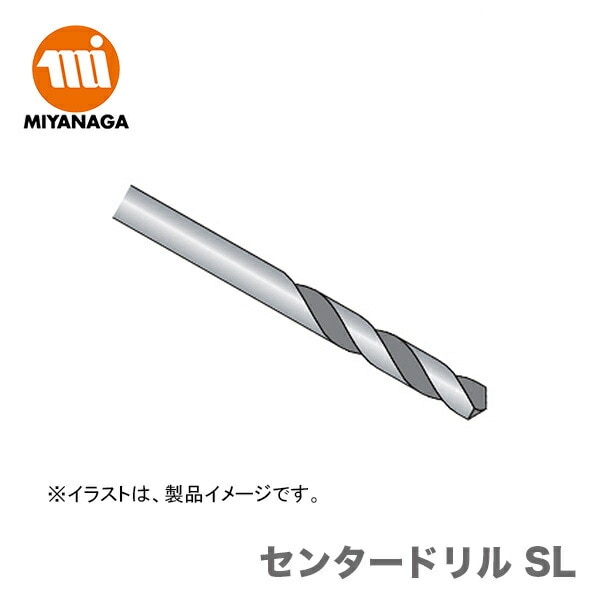 【新品】【数量限定】 ミヤナガ 超硬センタードリル SLCDT