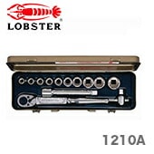 【新品】【数量限定】〈ロブテックス〉ソケットレンチセット　1210A