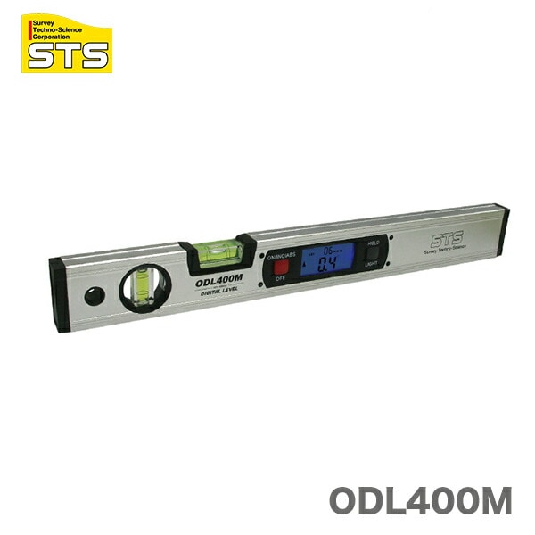 【オススメ】〈STS〉デジタル水平器　ＯＤＬ400Ｍ