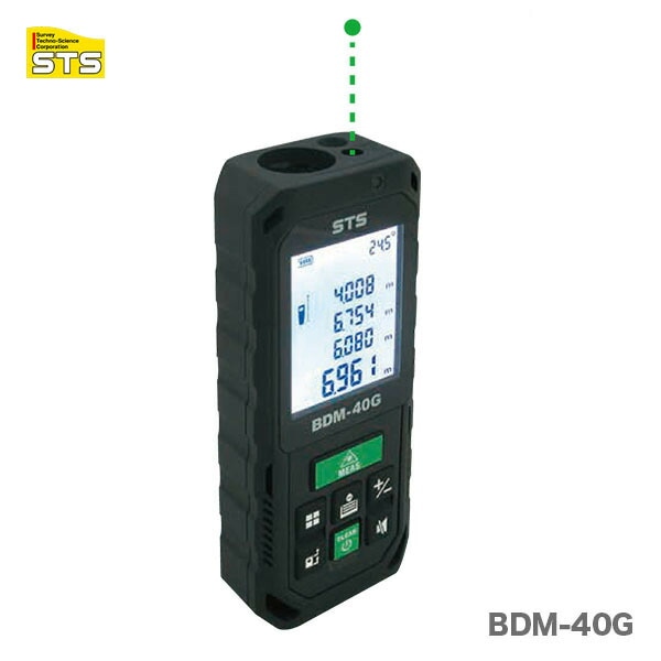 【新商品】〈STS〉グリーンレーザー距離計　ＢＤＭ-40Ｇ【オススメ】
