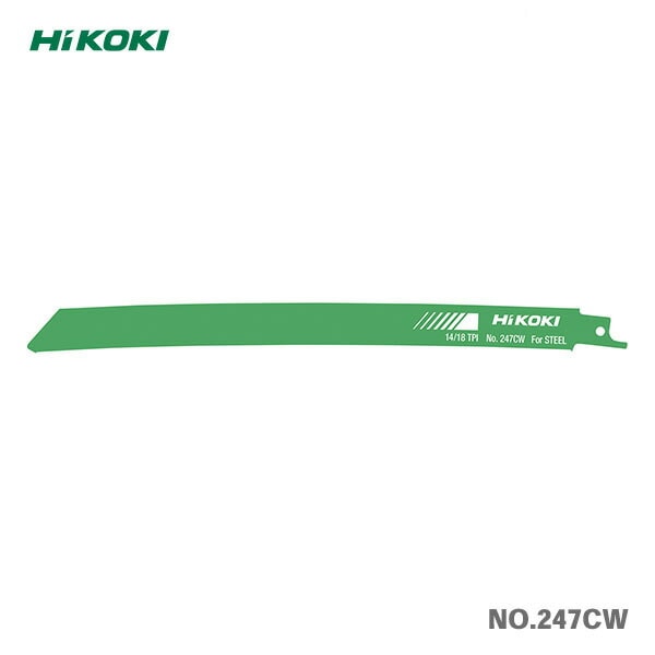 【オススメ】HiKOKI　湾曲セーバソーブレードNO.247CW 10枚入