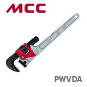 【新品】【数量限定】〈MCC〉パイプレンチ　アルミ白・エンビ被覆管用　PWVDA250