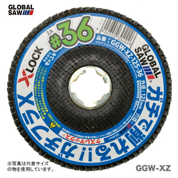 【オススメ】〈モトユキ〉　フラップディスク　ガチフラＸ（10枚入）　GGW-XZ-100-120