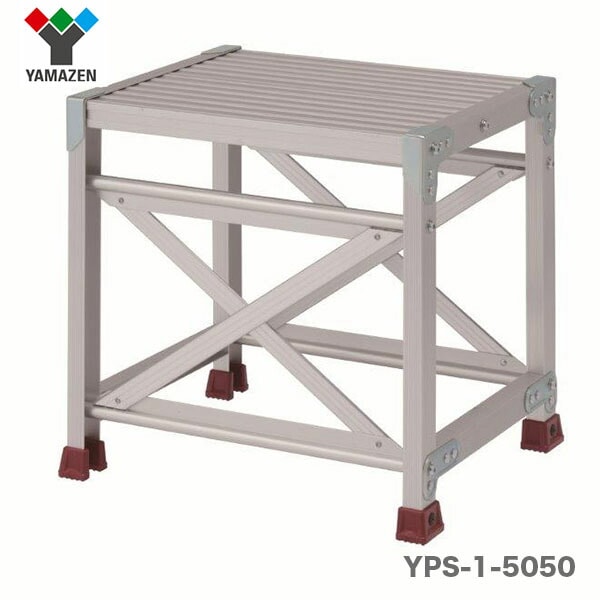 〈ピカ/YAMAZEN〉作業台（１段）YPS-1-5050【オススメ】[A]