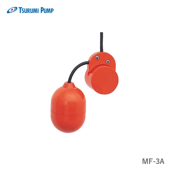 〈ツルミ〉MF-3A 20m ミニフロート 20m MF型 位置検出用 a接点 制御機器 ツルミポンプ MF-3A 20m