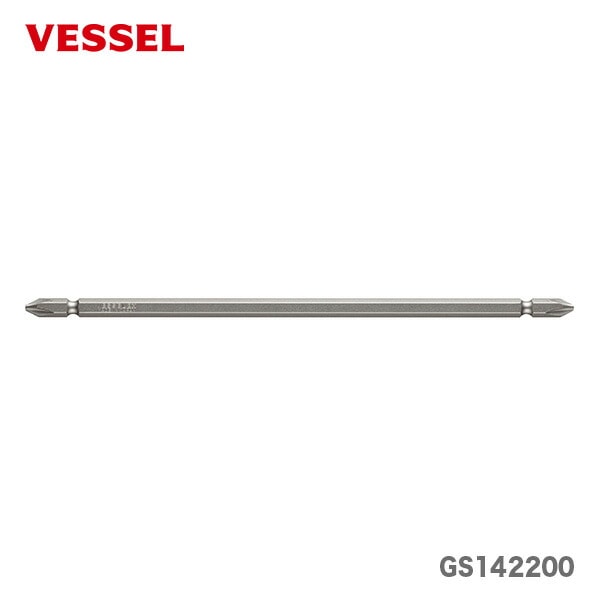 〈ベッセル〉両頭剛彩ビット　GS142200　【オススメ】