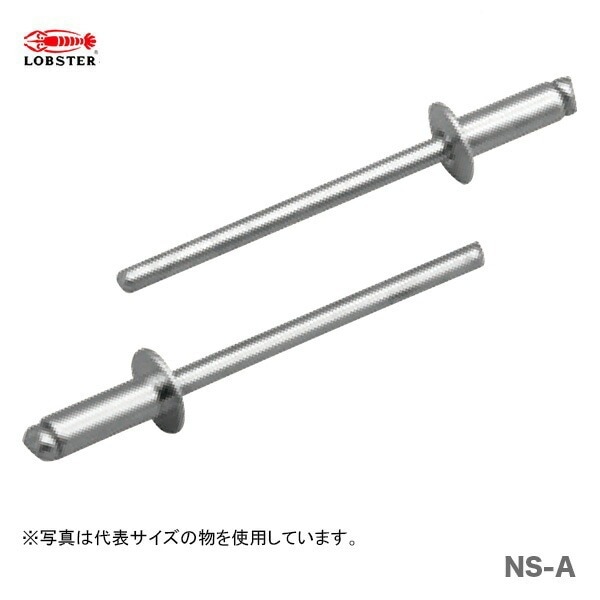 〈ロブテックス〉リベット　NS53A 【オススメ】